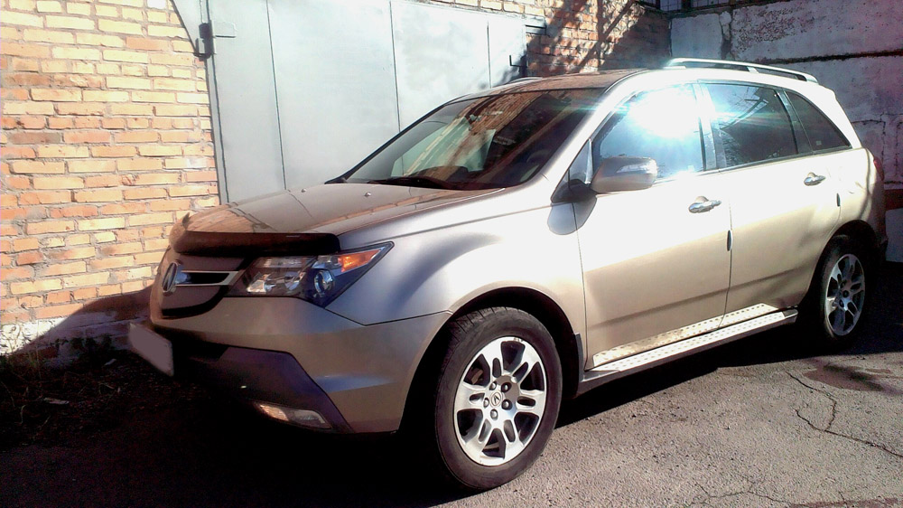 Acura MDX — две авто, чип — тюнинг и отключение катализатора